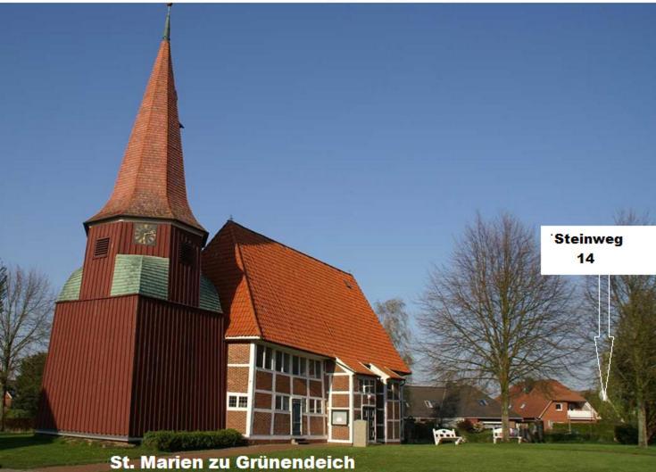 Wohnen Im Alten Land Grünendeich 外观 照片